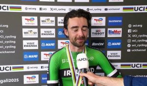 Championnats du Monde UCI Kigali 2025 - Ben Healy : "Podium avec Pogacar, Evenepoel... c'est fou"