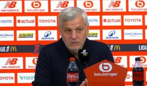 Bruno Genesio (Lille) : « Mon carton jaune est juste gaguesque » - Foot - Ligue 1