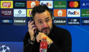 De Zerbi : « En première période, on a joué quasiment à la perfection » - Foot - Ligue des champions - OM