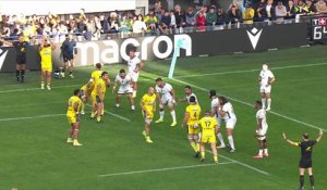 TOP 14 - Essai de Sacha LOTRIAN (ASM) - ASM Clermont - US Montauban