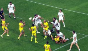 TOP 14 - Essai de Axel GUILLAUD (ASM) - ASM Clermont - US Montauban
