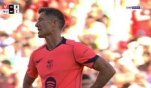 La Liga : Lewandowski manque le penalty de l'égalisation !