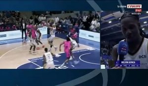 « On peut être fiers de nous » Melvin Ajinça enjoué après la victoire de l'Asvel face à Saint-Quentin - Basket - Betclic Élite
