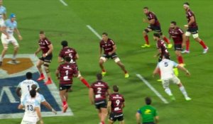 TOP 14 - Essai de Théo NTAMACK (ST) - Aviron Bayonnais - Stade Toulousain