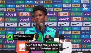 Brésil - Estêvão : "À Chelsea, je me sens vraiment chez moi"