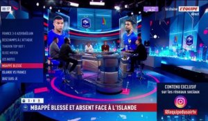 Touché à la cheville droite, Kylian Mbappé ne fera pas le déplacement en Islande - Foot - Qualif. Coupe du monde