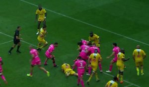 TOP 14 - Essai de Giorgi MELIKIDZE (SFP) - Stade Français Paris - Stade Rochelais