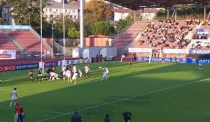 TOP 14 - Essai de Vinaya HABOSI (R92) - Racing 92 - Montpellier Hérault Rugby