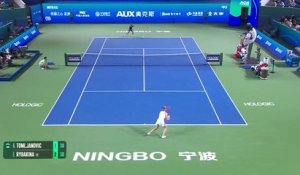Ningbo - Rybakina intraitable face à Tomljanovic