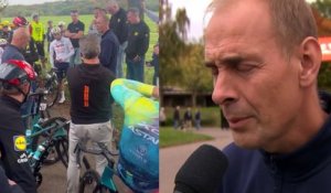 Cyclisme - NIBC Tour de Hollande 2025 - Les coureurs ont fait annuler la 3e étape pour des raisons de sécurité, Thijs Rondhuis s'est excusé !