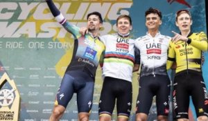 Cyclisme - Andorra Cycling Masters 2025 - Primoz Roglic, d'un fil devant Isaac Del Toro, Tadej Pogacar et Jonas Vingegaard