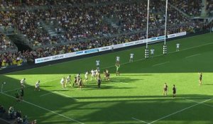 TOP 14 - Essai de Levani BOTIA (SR) - Stade Rochelais - US Montauban