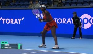 Tokyo - Mboko gagne le "derby" canadien face à... sa partenaire de double