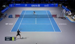 Vienne - Zverev rejoint Sinner en finale