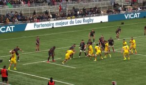 TOP 14 - Essai de Ihaia WEST (SR) - LOU Rugby - Stade Rochelais