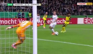 Le résumé d'Eintracht Francfort - Borussia Dortmund - Foot - Coupe d'Allemagne