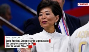 Eagle Football Group retarde la publication des comptes annuels de l'OL pour la saison 2024-2025 - Foot - Ligue 1 - OL