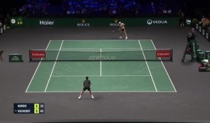 Rolex Paris Masters - Valentin Vacherot poursuit sa belle aventure