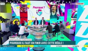 Carton jaune pour maillot enlevé : Fin de la règle ? - L'Équipe de Greg - extrait