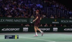 Rolex Paris Masters - Sinner rejoint les quarts