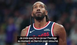 Clippers - Leonard : "Trois, quatre secondes, c’est largement suffisant"
