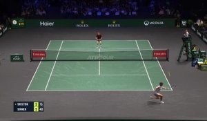Rolex Paris Masters - Sinner se défait de Shelton