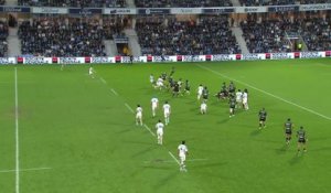 TOP 14 - Essai de Sireli MAQALA (AB) - Aviron Bayonnais - US Montauban