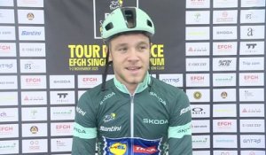 Cyclisme - Tour de France EFGH Singapore Criterium 2025 - Jonathan Milan : "C’était mon avant-dernière course de la saison et je suis content de signer un bon résultat ici"