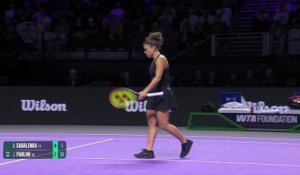 Sabalenka débute en s'imposant face à Paolini - Tennis - WTA Finals