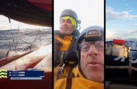 Les leaders Laperche-Cammas en approche de la Martinique dans la Transat Café L'Or - Voile - Transat Café L'Or