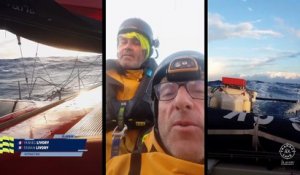 Les leaders Laperche-Cammas en approche de la Martinique dans la Transat Café L'Or - Voile - Transat Café L'Or