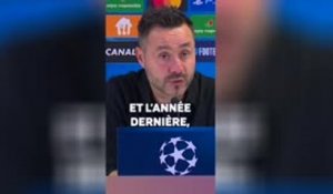 Marseille - De Zerbi : "Nous pouvons encore nous qualifier"
