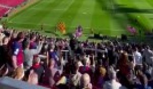 Le Barça est de retour au Spotify Camp Nou pour un entraînement - Foot - Liga