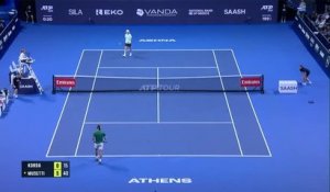 Athènes - Musetti rejoint Djokovic en finale