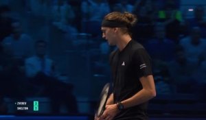 ATP Finals - Zverev débute par une victoire contre Shelton