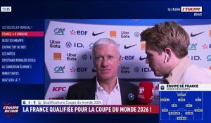 Didier Deschamps : «  Ekitike et Akliouche ont eu des entrées très dynamiques » - Foot - Qualif. Coupe du monde