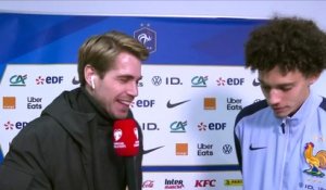 Maghnes Akliouche : « Un plaisir et une fierté de marquer » en équipe de France - Foot - Qualif. Coupe du monde - Bleus