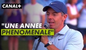 Le discours de Rory McIlroy grand vainqueur de la Race to Dubai