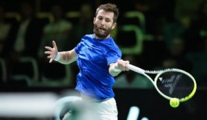 Coupe Davis : Corentin Moutet s'effondre face à Raphaël Collignon