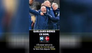Écosse - Clarke veut faire la fête après la qualification pour la Coupe du monde