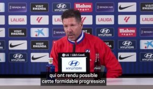 Atlético de Madrid - Simeone : "L'arrivée d'Apollo est une formidable progression pour le club"