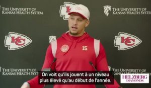 Chiefs - Mahomes : ''Nous sommes impatients de jouer à Thanksgiving''