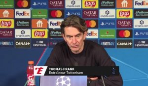 Thomas Frank : «Je suis très content de la performance de mon équipe» - Foot - Ligue des champions - Tottenham