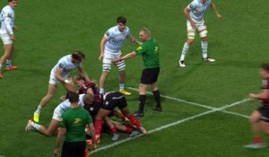 TOP 14 - Essai de Matthis LEBEL 2 (ST) - Stade Toulousain - Racing 92