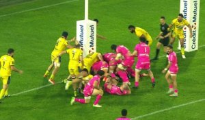 TOP 14 - Essai de Giorgi MELIKIDZE (SFP) - ASM Clermont - Stade Français Paris