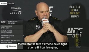 UFC 323 - White : "C’était un combat d’un niveau incroyablement élevé"