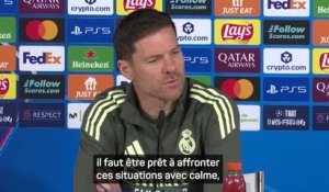 Real Madrid - Xabi Alonso : "Il faut être prêt à affronter ces situations avec calme"
