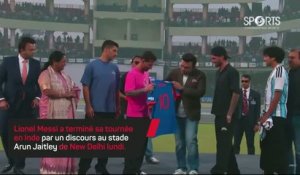 Tournée - Messi espère revenir pour disputer un match en Inde