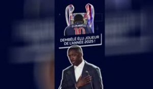 PSG - Dembélé élu joueur de l'année par la FIFA