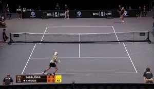 Kyrgios prend le dessus sur Sabalenka - Tennis - Bataille des sexes